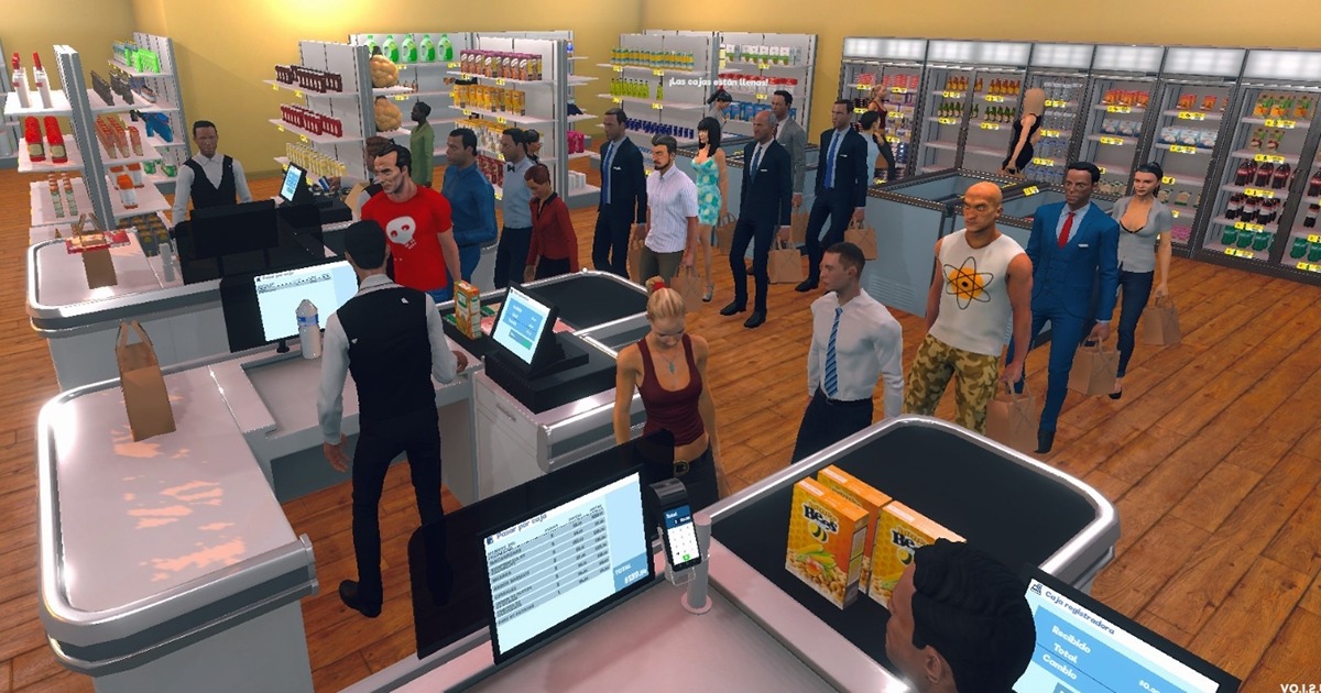 Supermarket Simulator Highly Compressed